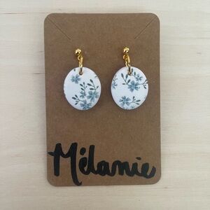 Polymer clay earrings